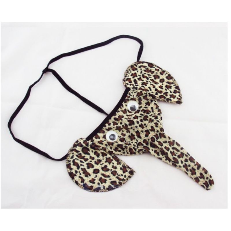 G String pria motif belalai