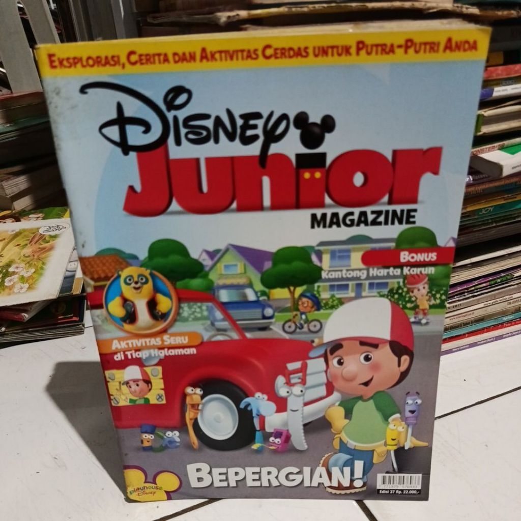 Buku Disney Junior Magazine Edisi 37 Bepergian