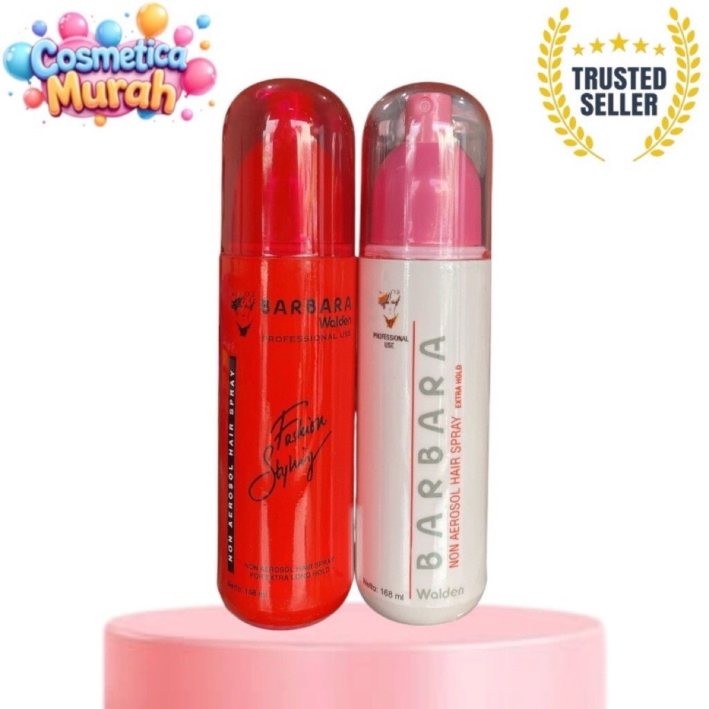 ub.ox] BARBARA walden non aerosol hair spray 168 ml - pengeras rambut sanggul