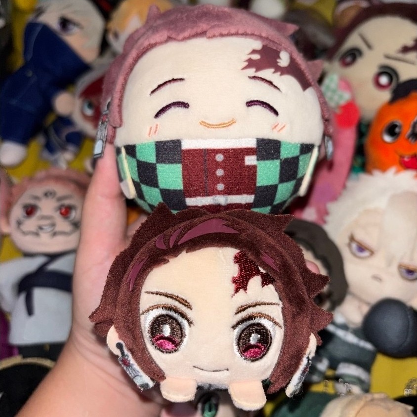 Official Kamado Tanjiro Fuwakororin Mochikororin Demon Slayer Anime Plush KNY Plushies