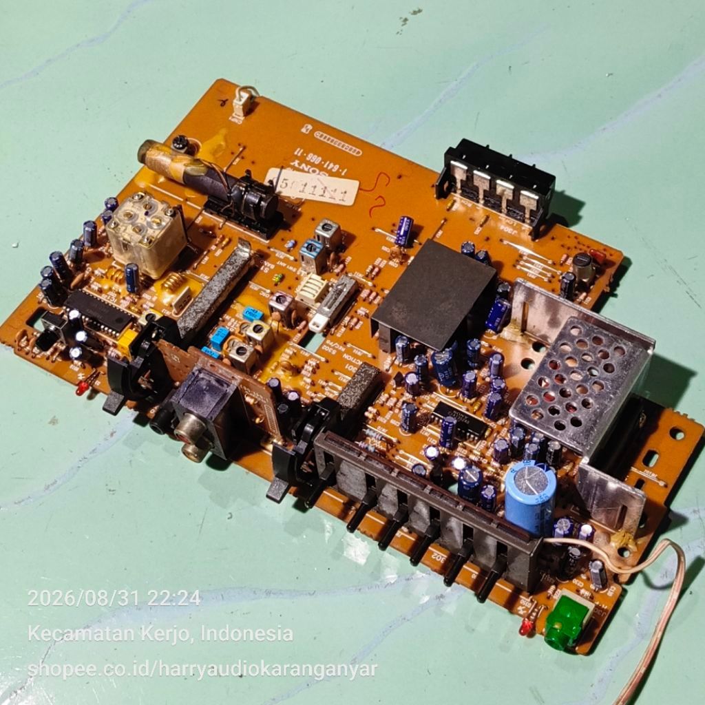 BELUM DITEST  Modul Radio IC SONY CXA1238S + Power-Amp Ori Lepasan – Dikirim Sesuai Foto