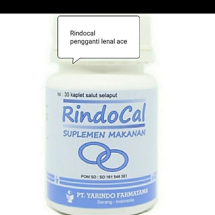 Rindocal suplemen kesehatan pengganti lenal ace