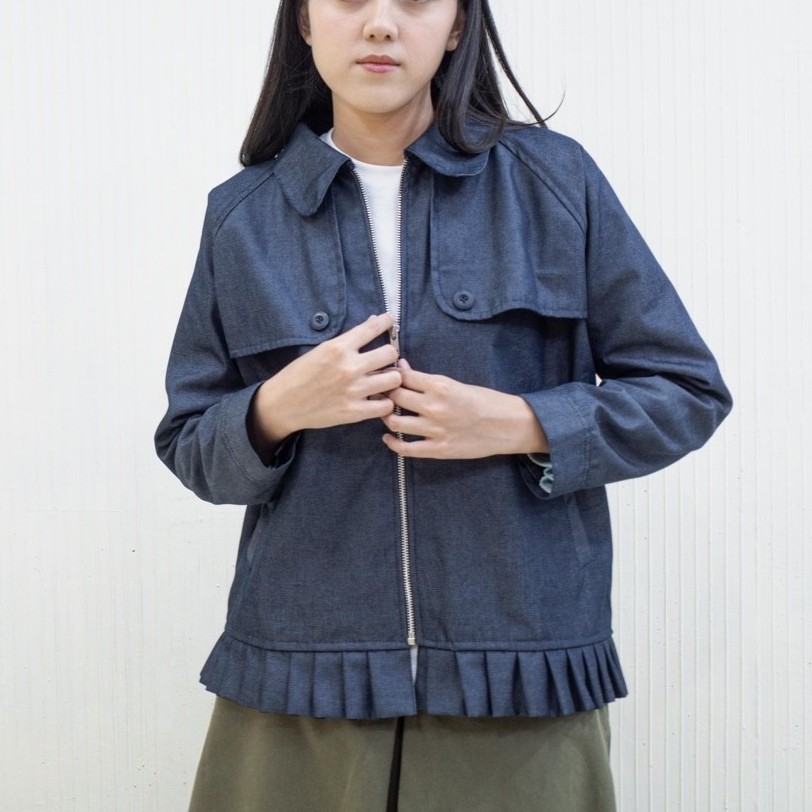 Boneus Studios - Poppy Pleated Jacket