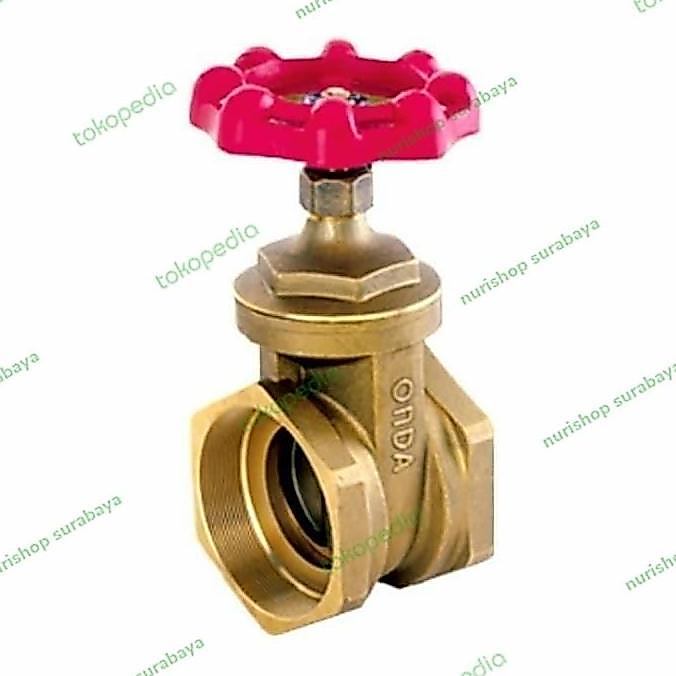 ------] GATE VALVE 1" / GATE VALVE KUNINGAN 1" ONDA / GATE VALVE ONDA