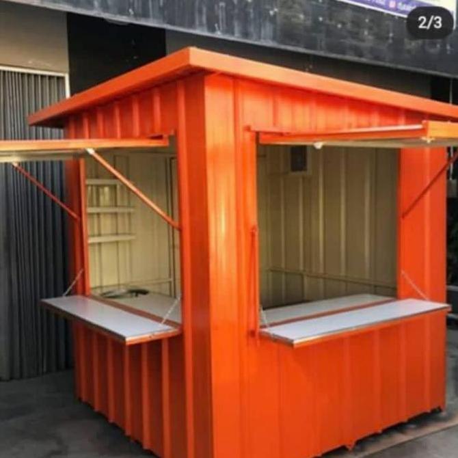 Terlaris Warung Kontainer - Boot Kontainer - Gerobak Warung Kontainer - Boot