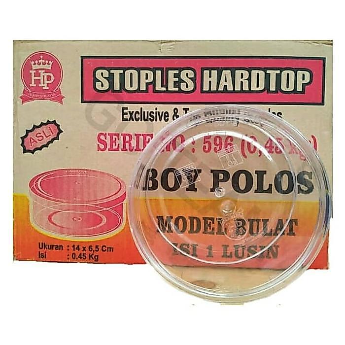 TOPLES HARDTOP 596 BULAT POLOS / KEMBANG (450Gr)