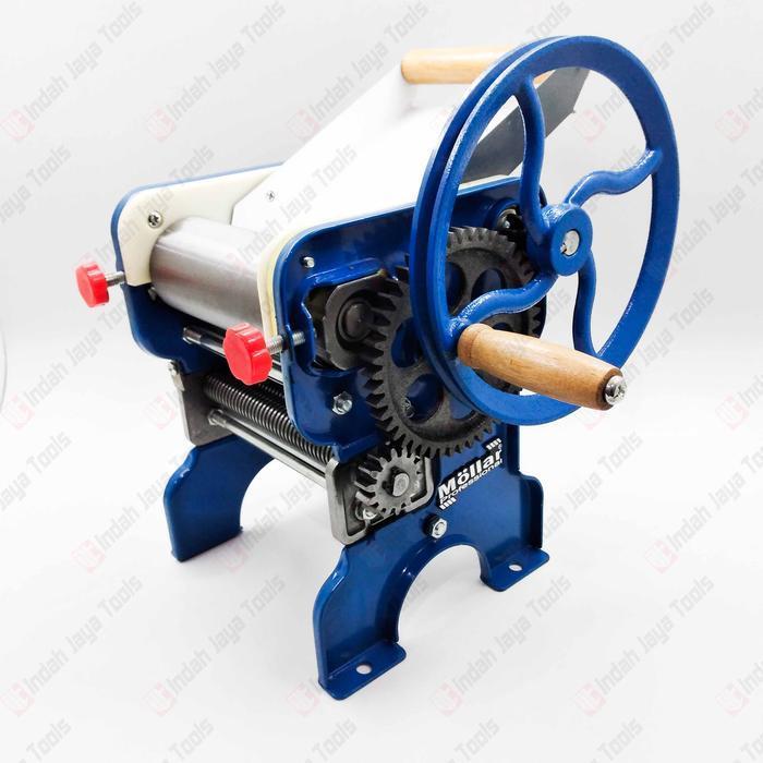 MOLLAR Gilingan Mie Manual - Mesin Cetak Mie Noodle Maker Giling Mie
