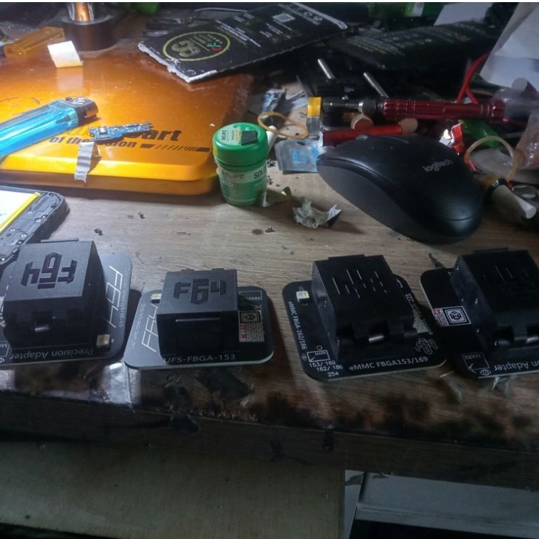 BGA box f64 ultra,ufs 297-254-153 & bga emmc
