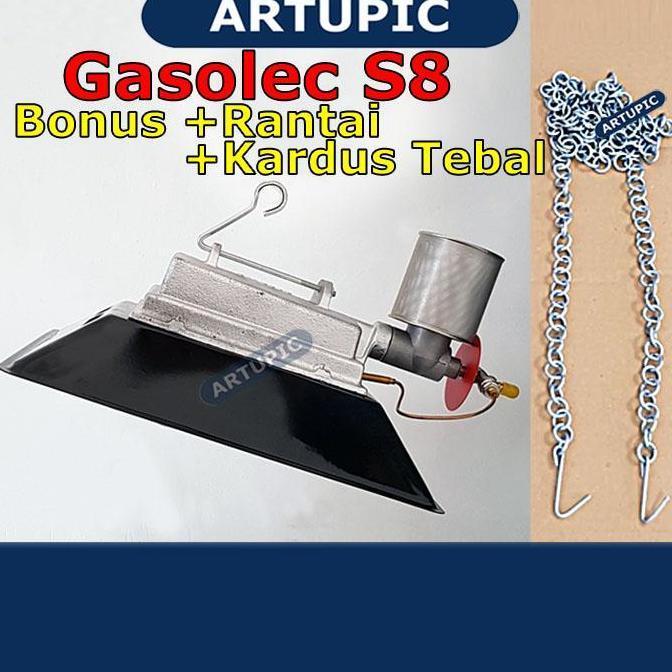 Gasolec S8 ASLI Pemanas Kandang Ayam Infrared Heater Gasolec Asli bukan rikte igm medion