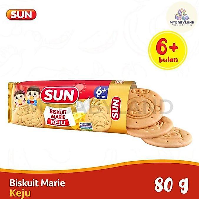 Mymilk- Sun Snack Bayi | Sun Marie Biskuit | Sun Rusk Susu | Sun Biskuit Marie Susu | Sun Baby Rusk 