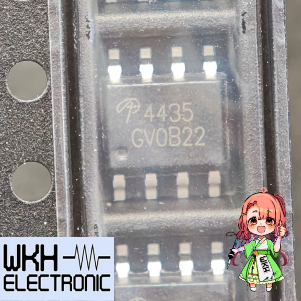AO4435 AO 4435 SMD P-Ch Mosfet 30V 10.5A SO8
