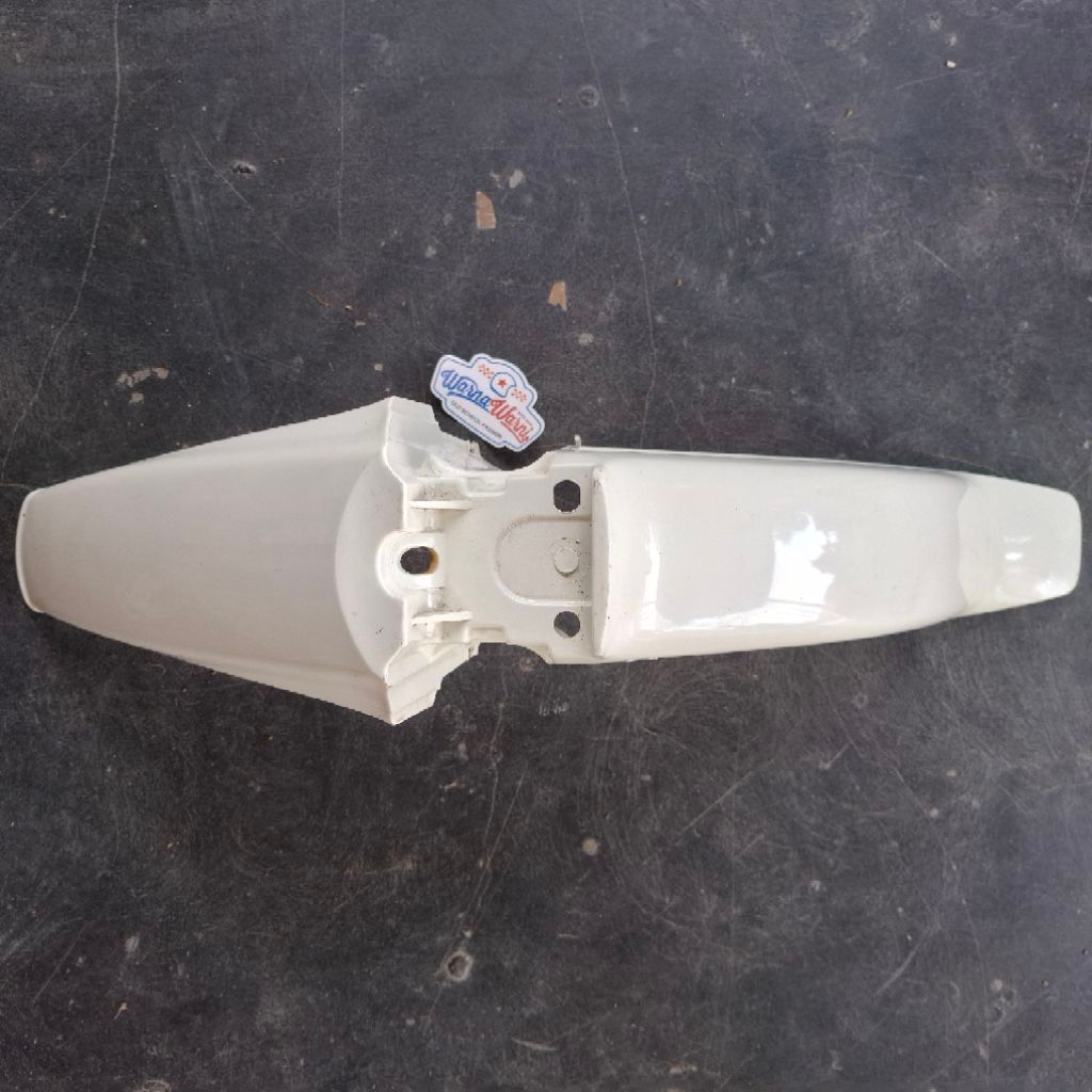 Spakbor Fender depan Force 1 F1 F1z crypton sigma putih original Bahan Repaint Ulang | 3XA-F1511-00-