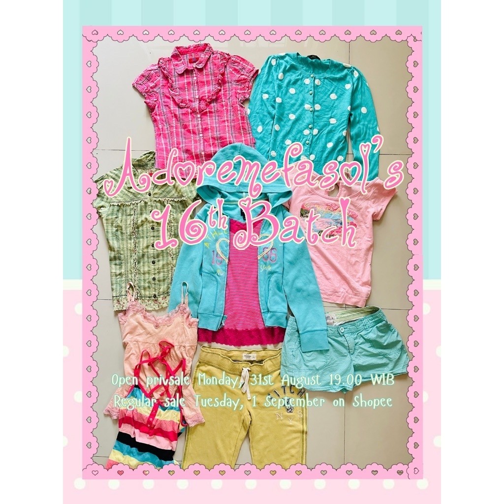 Adoremefasol’s summer y2k edition hollister henley halter milkmaid teal pink polkadot babydoll top a