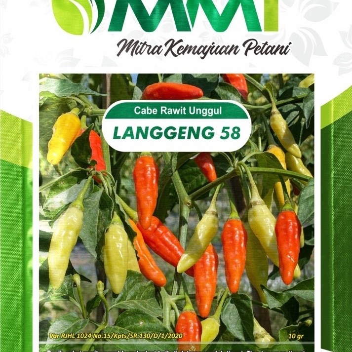 Benih Cabe Rawit Langgeng 58 - Tahan Simpan