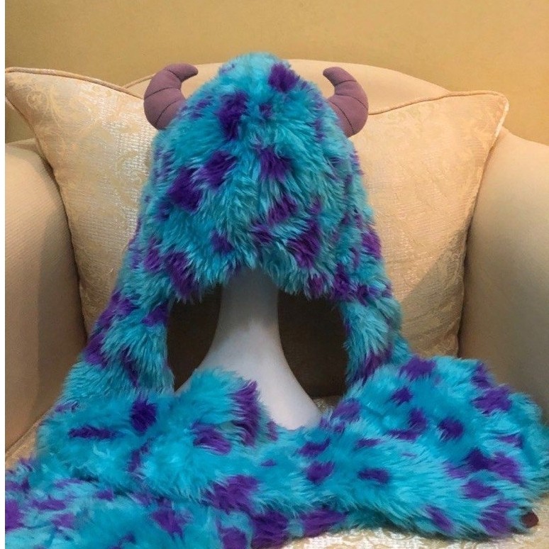 Sulley Monsters Inc Hooded Scraft Disney