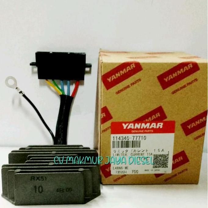Limiter Current,Regulator 3TN75 114340-77710 Yanmar Genuine