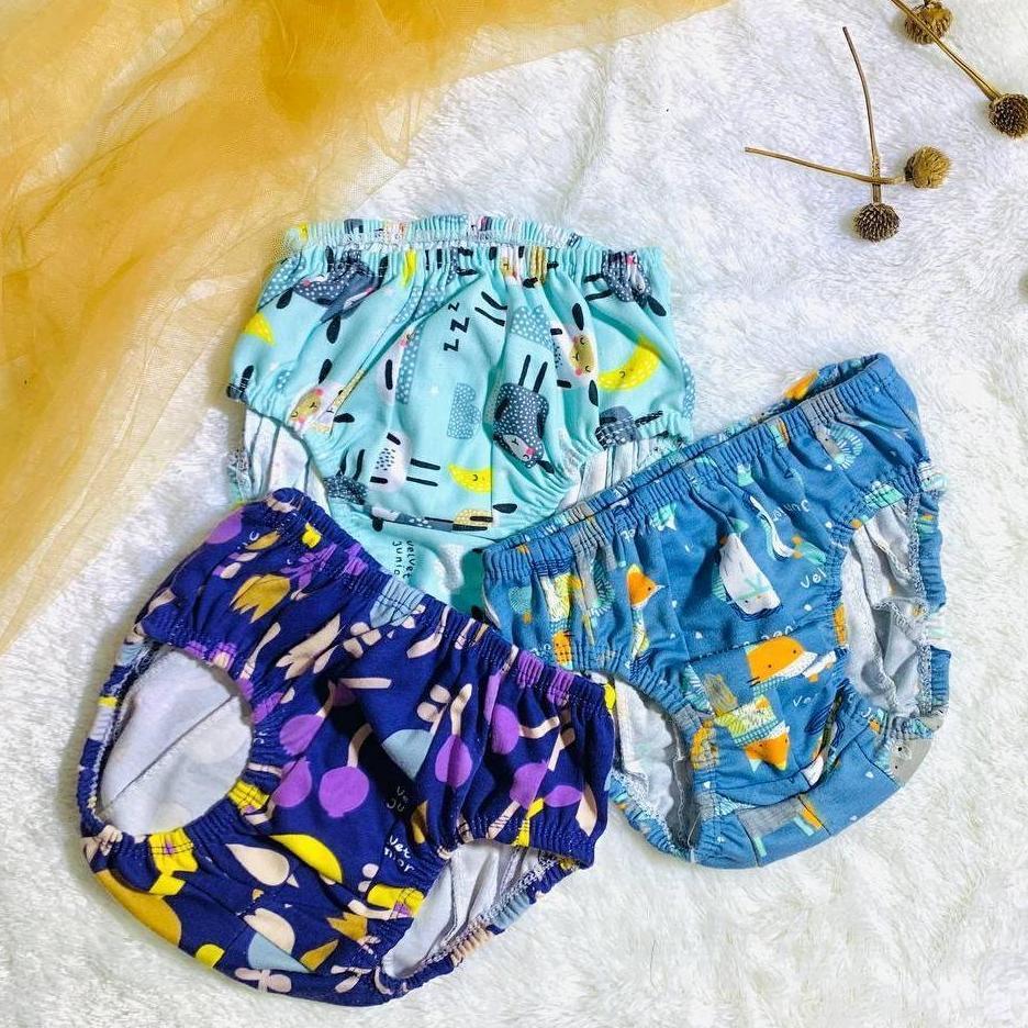 exclusive 10 pcs cd anak laki laki perempuan libby velvet junior babydoll kemasan pouch usia 1-5 tah