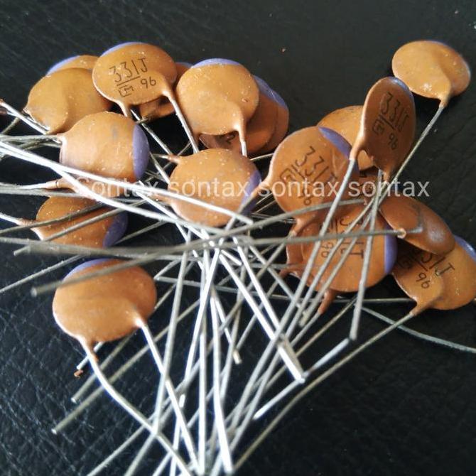 330PF 330 PF NPO CAPACITOR KAPASITOR MURATA UNGU STX79