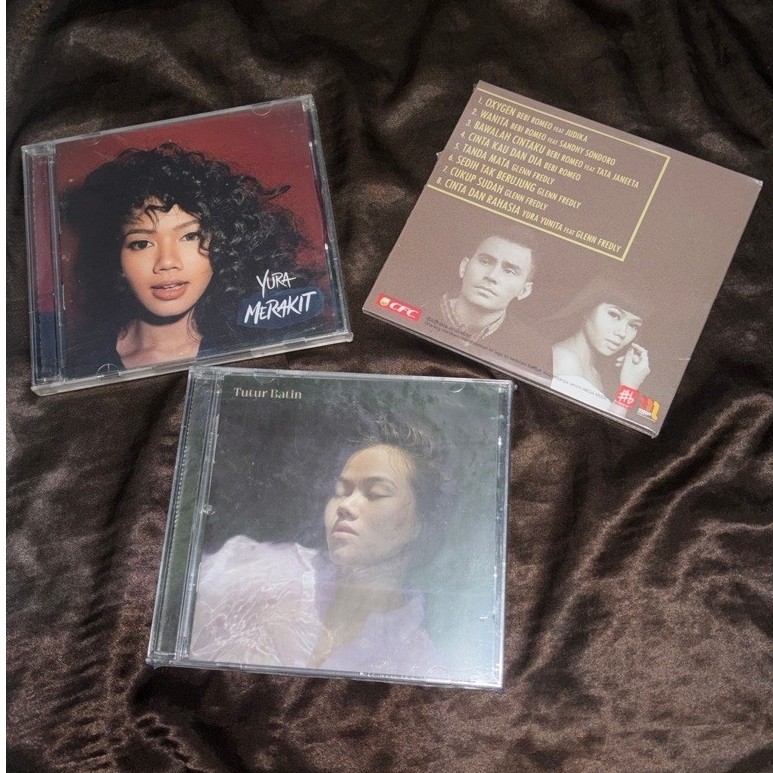 CD ALBUM YURA YUNITA PAKET 3 CD ORIGINAL