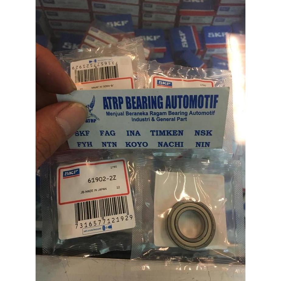 BALL BEARING 61902 2Z / 6902 ZZ SKF