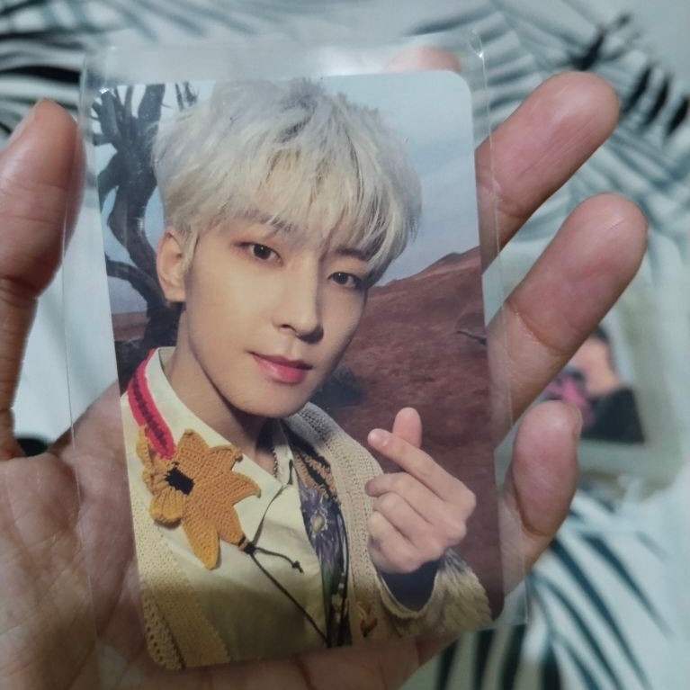 [READY] PHOTOCARD/PC SEVENTEEN SVT WONWOO FACE THE SUN FTS RAY FINGER HEART