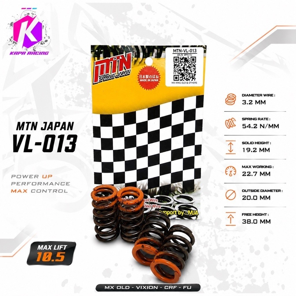 PER KLEP PERKLEP MX KING VIXION JUPITER MX OLD LAMA MTN SPRING JAPAN VL 013 KAPA RACING SHOP