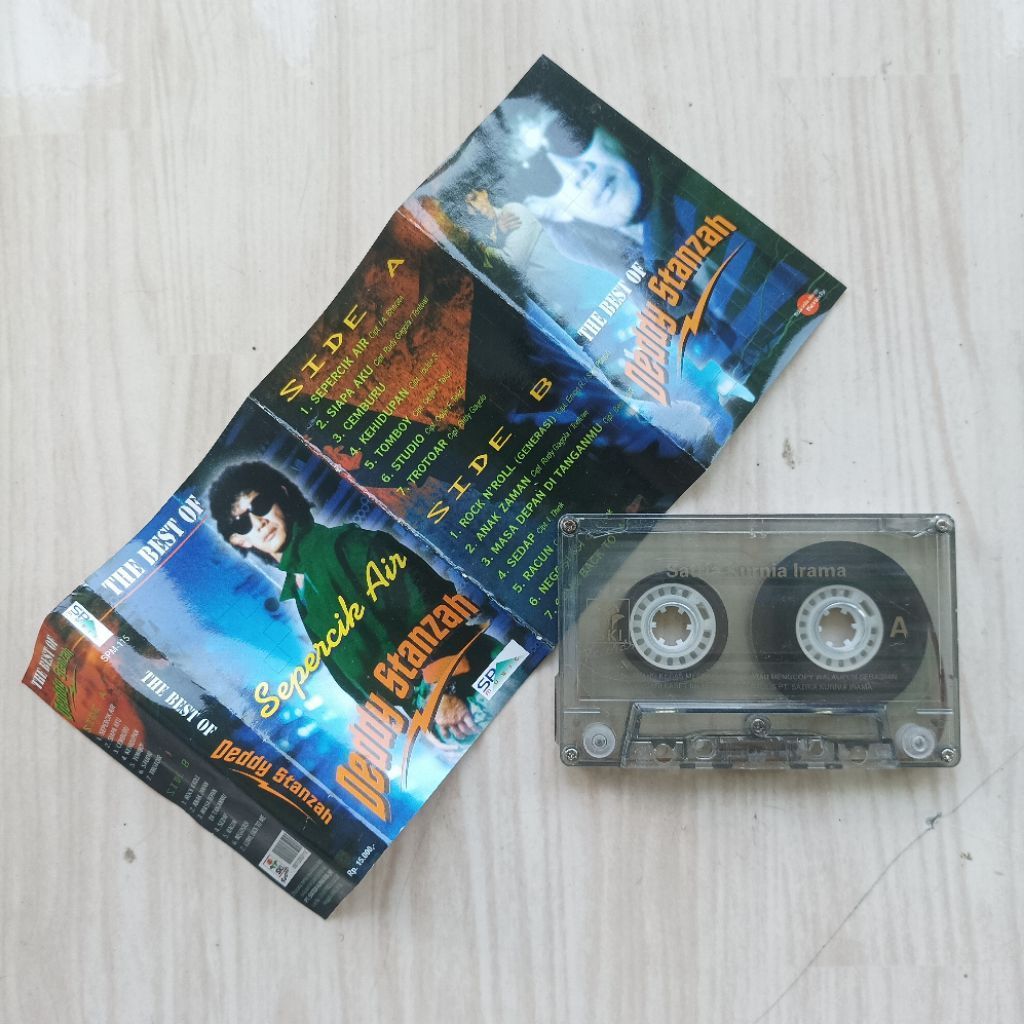 Original Rare Kaset Pita Tape Musik Deddy Stanzah Album The Best
