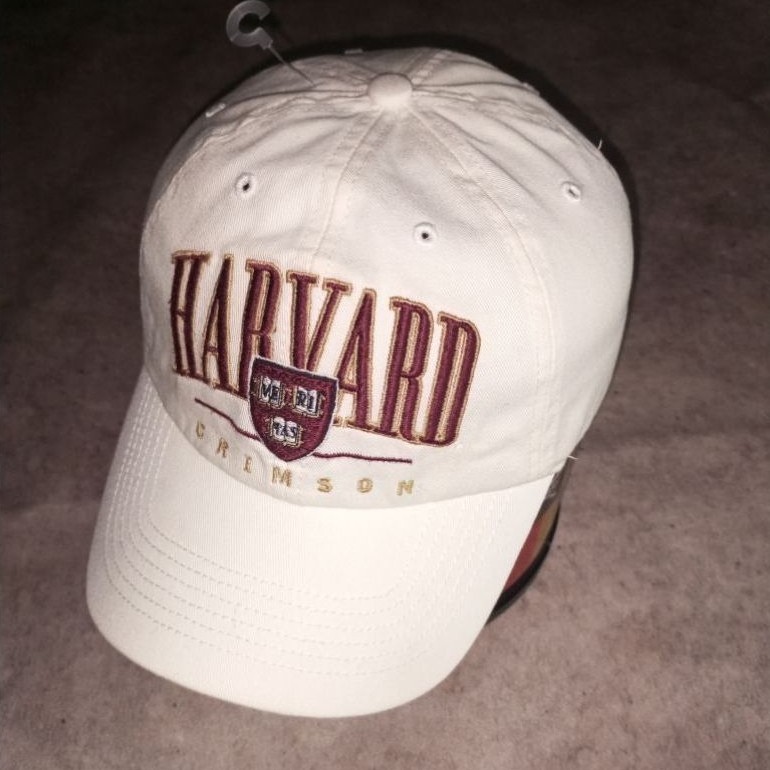 Topi Caps 47 Harvard University Broken White Strap Second Original