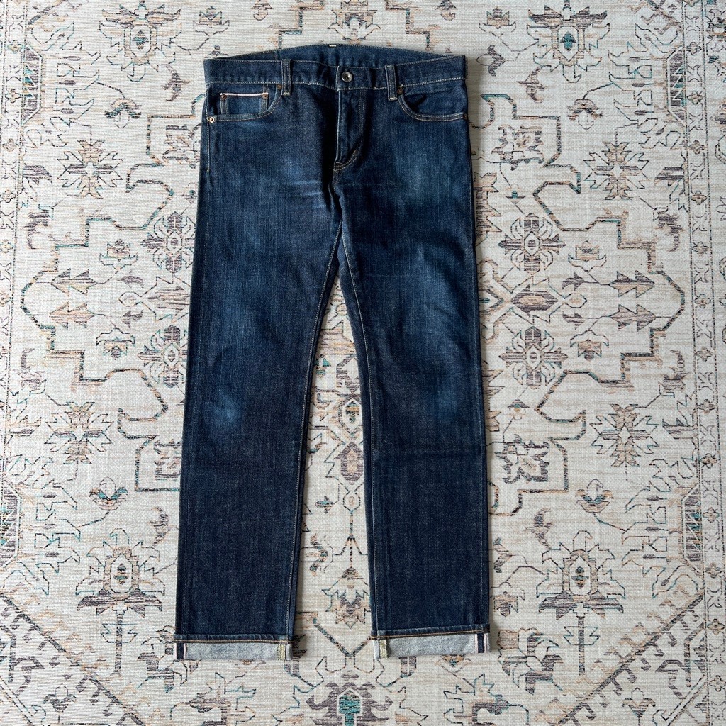 UNIQLO UJ S001 SELVEDGE INDIGO BLUE