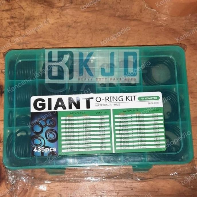 Oring Kit Komatsu O-Ring Giant
