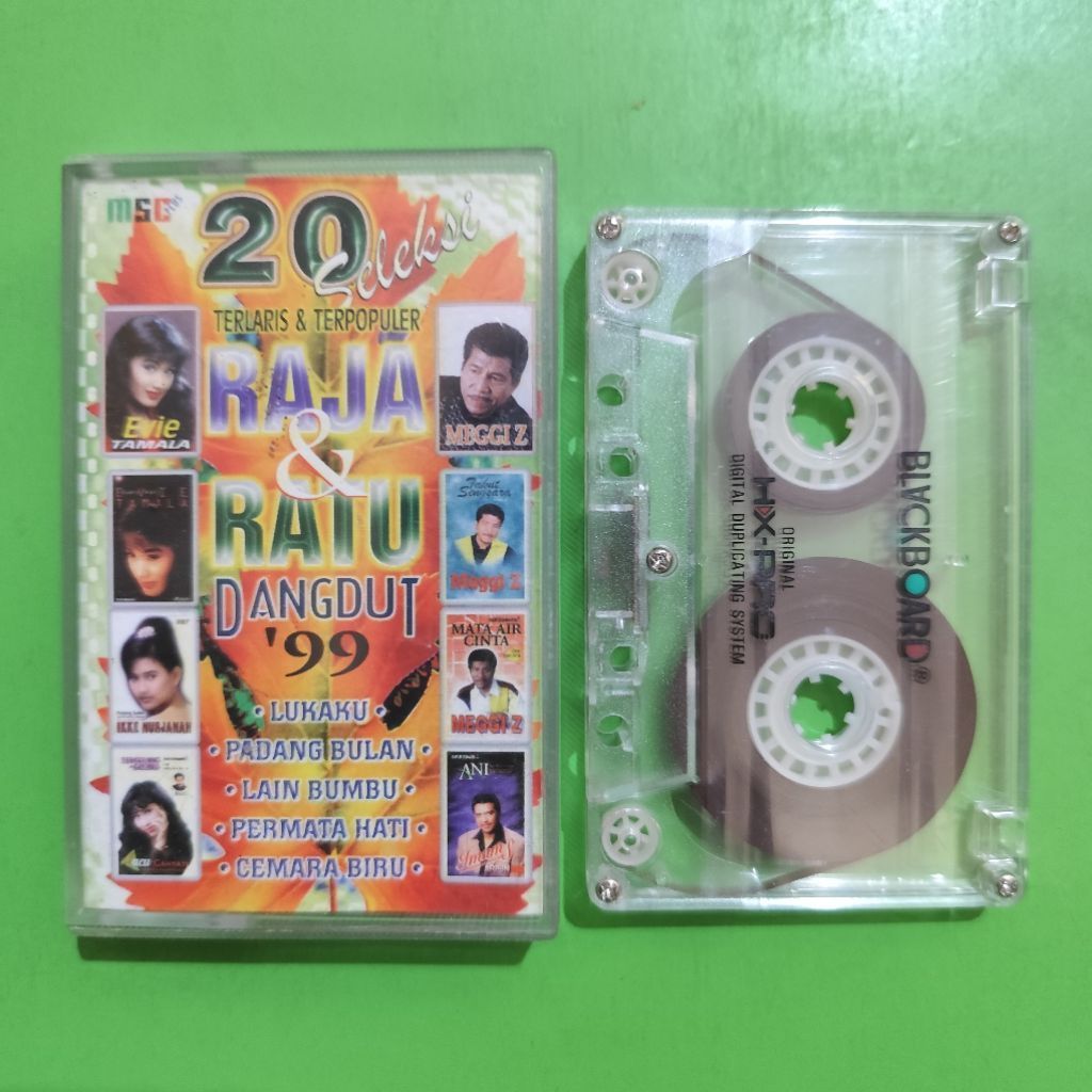 Kaset 20 SELEKSI TERLARIS RAJA & RATU DANGDUT