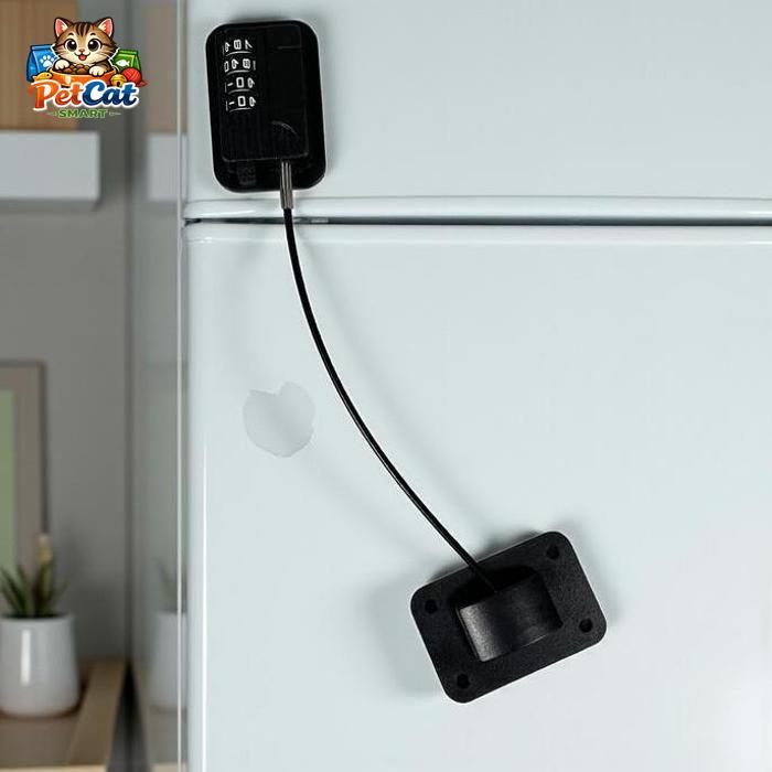 ZISHAN Kunci Kulkas Lemari Laci Baby Safety Lock Password 4 Digit - ZH20