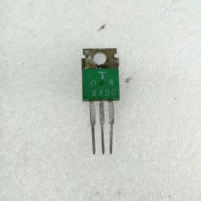 TRANSISTOR 2SA490/A490 TO-220 TOSHIBA HIJAU NJ79