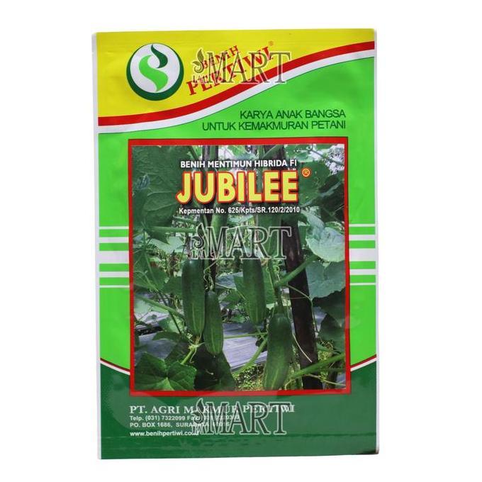 Benih Timun Mentimun Jubilee Isi 25 Gram Benih Pertiwi