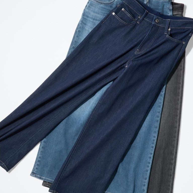 Jeans EZY Lebar Lurus [UNIQLO]