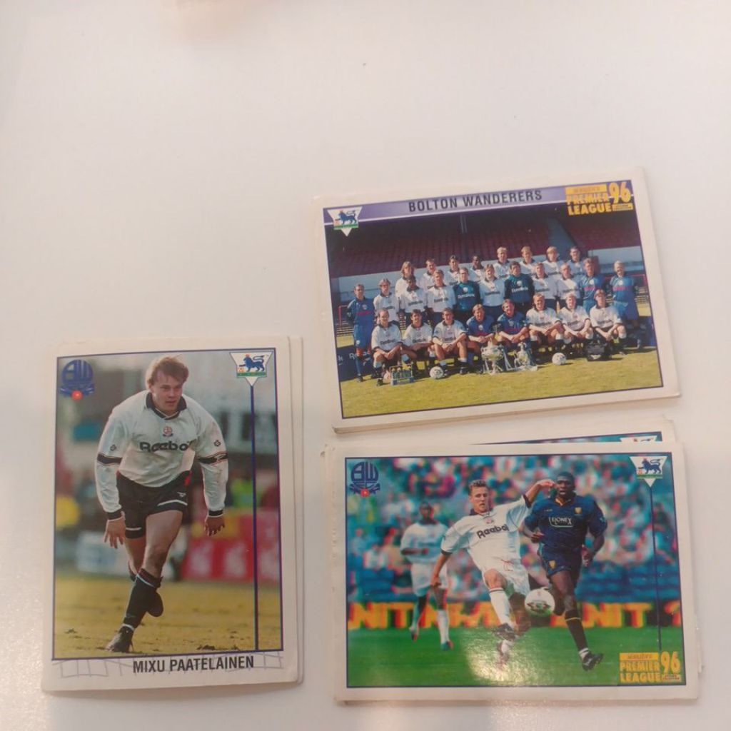 Stiker Bola Merlin EPL 1996 Bolton