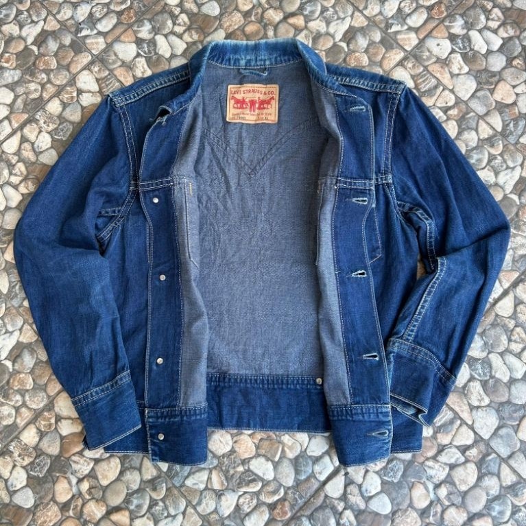Trucker Denim Levis Vintage - Trucker Denim - Jacket Denim - Levis Vintage