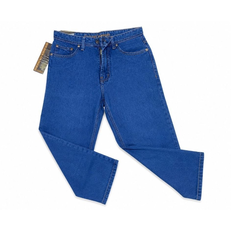 DC- Celana Denim Pria Denim 13 Oz Grafis Dark Blue 27-38 Dolosch Colorado RM1101