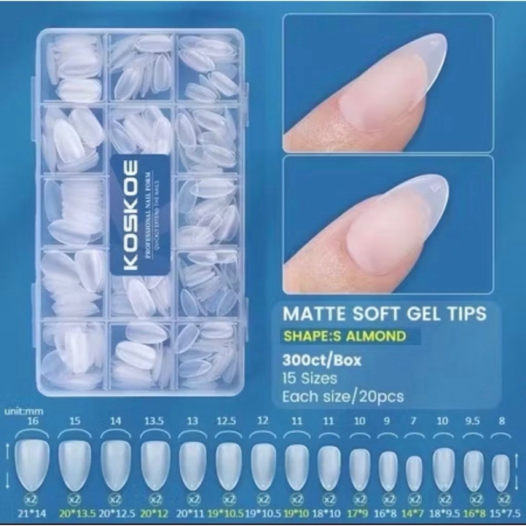 KOSKOE ISI 50 PCS SHORT ALMOND