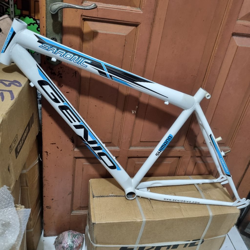 frame rangka sepeda mtb 26 federal miami monza monanza fork standar 25.4 besi hitam TANPA FORK