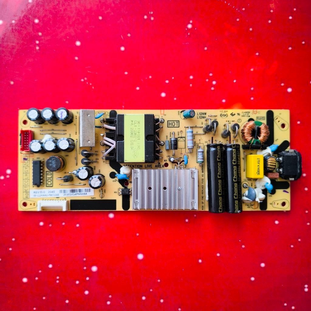 power suplay ori regulator psu tv TCL 43P715 normal