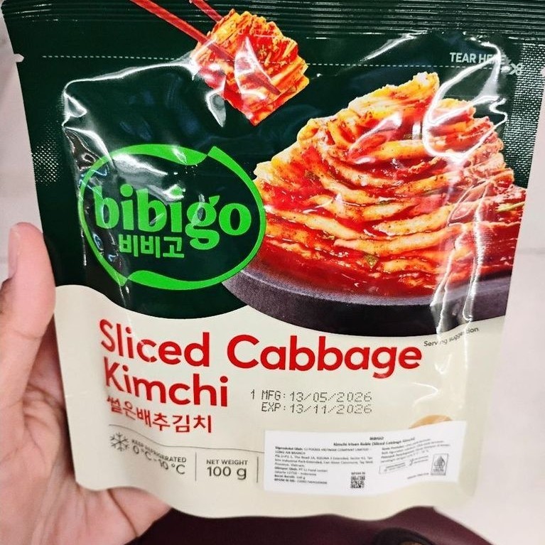 Bibigo Kimchi Korea Halal 100 Gram / Bibigo Kimchi
