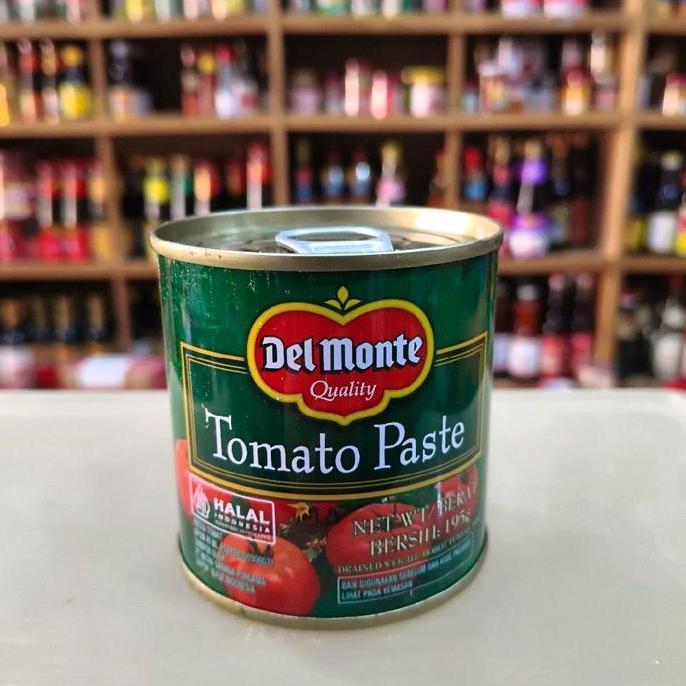 Ready Delmonte Tomato Paste/ Pasta Tomat 195gr HALAL