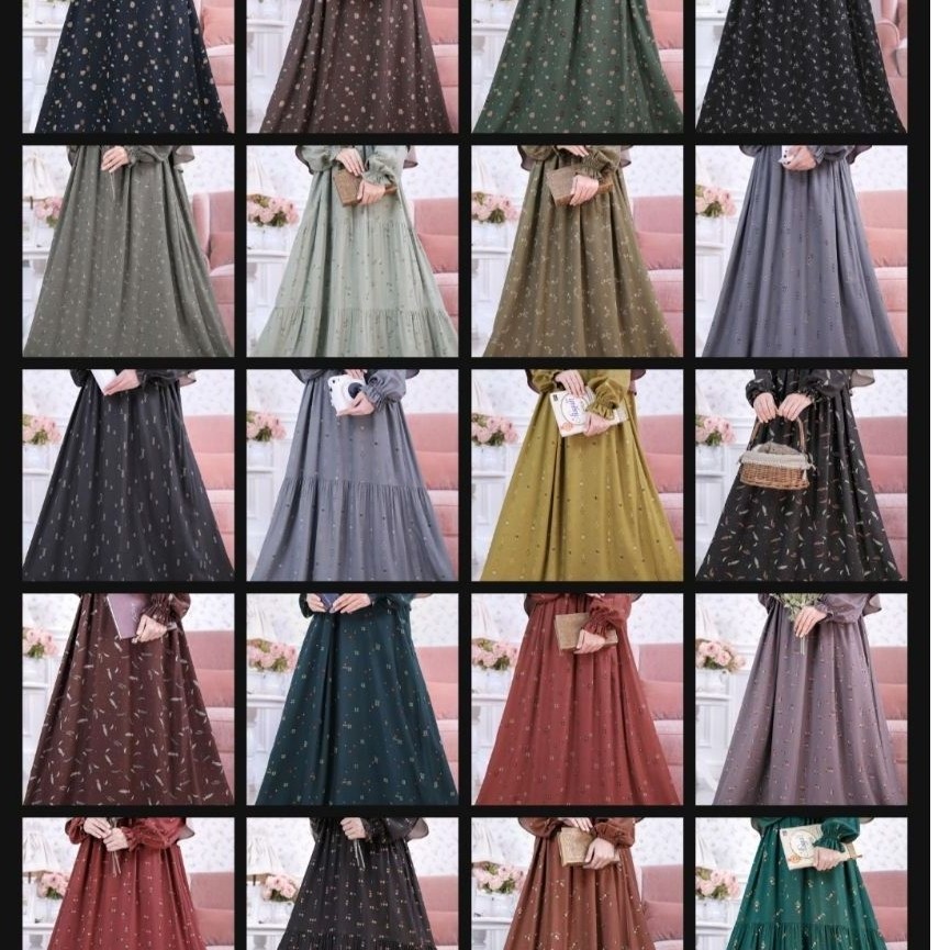 Siap Kirim Ditsy New September 2026 Nightgown Official S M L XL,