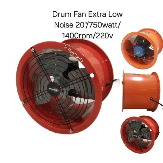 Fan Blower 20 Inch Drum Fan Low Noise 20 Inch Axial Drum Fan Extra 20 Inch Exhaust Fan 20 Inch