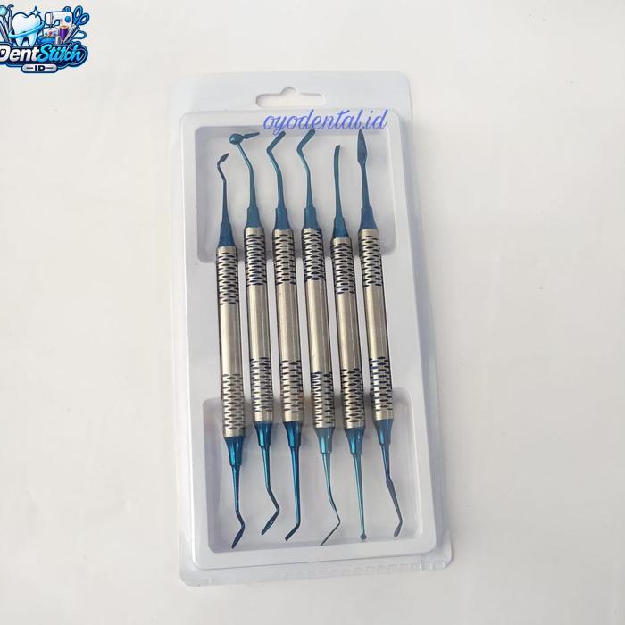 Instrument plastis filling biru / instrumen komposit composite