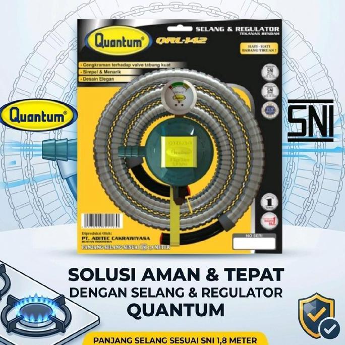 Selang Gas Selang Quantum Regulator Gas Quantum Qrl142