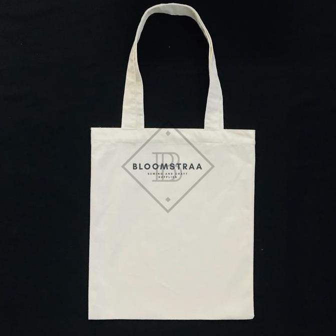 DION_FASTRESI - TOTE BAG KANVAS POLOS CANVAS 35X40 TOTEBAG TAS KANVAS POLOS SELEMPANG