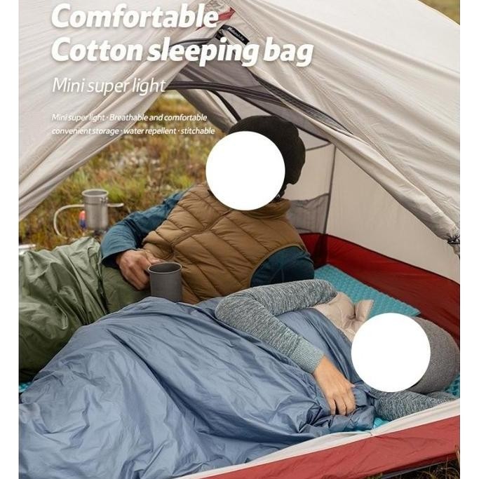 SLEEPING BAG / KANTONG TIDUR CAMPING LW180 NATUREHIKE NH21MSD09/NH21MSD04