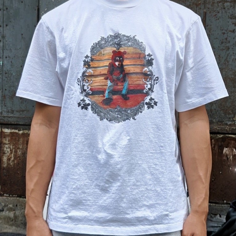 Kanye West - College Dropout T-shirt White | Kaos Band | Kontraboot